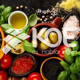 Conozcamos el vocabulario en ingles de los alimentos