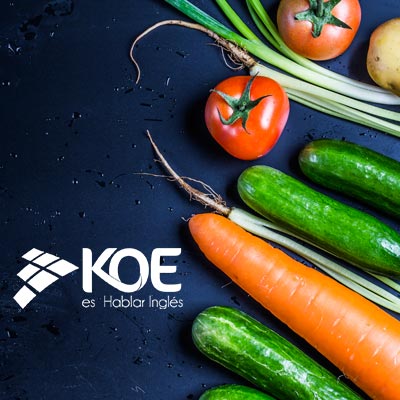 KOE Ecuador es hora de aprender inglés en nuestra compra de hortalizas